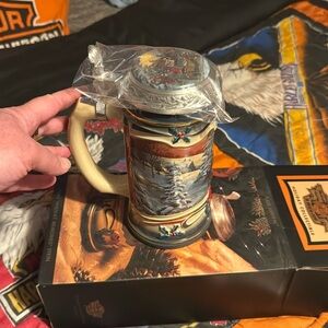 Harley Davidson 1995 memories Stein in box